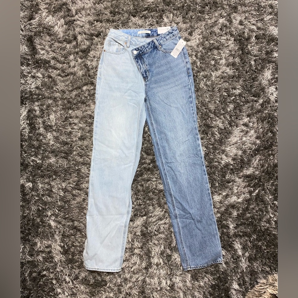 PacSun Asymmetrical Waistband 90s Boyfriend Jeans, NWT!